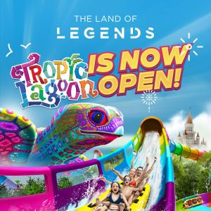 贝莱克The Land Of Legends Kingdom Hotel - All-in Concept的传奇度假胜地的海报现在是一个新的景点