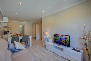 Taverne4 Seasons Apartment - Happy Rentals的带沙发和平面电视的客厅
