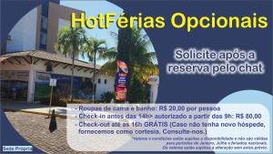 卡达斯诺瓦斯Enseada Náutico, parcele em até 6x, Café da Manhã opcional, acesso ao lago e próximo ao Náutico Praia Clube - HotFérias的度假村酒店传单