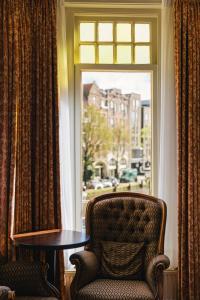 阿姆斯特丹维赫曼酒店的休息区