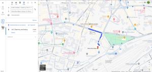 维尔纽斯Jamaika @ Shopen的带有谷歌地图的地图截图