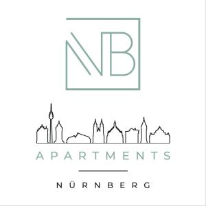 纽伦堡NB Apartments的城市轮廓的nb纪念碑命名空间的示例