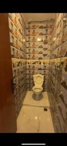 奥瑞尔K11SURF的一间带卫生间和一堵鞋墙的浴室