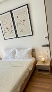Maârif Cosy Apartment - Dynasty Estate客房内的一张或多张床位