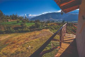 山景或在山林小屋看到的山景