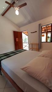Hospedagem Donalu - Vale do Capão客房内的一张或多张床位