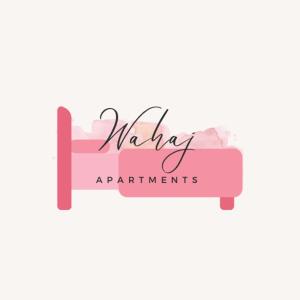 利雅德Wahaj Apartment Ladies ONLY نساء فقط的粉红色的床,带Wakiki公寓