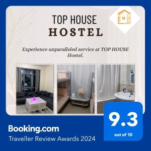 阿布扎比Top House Hostel的顶级旅馆传单