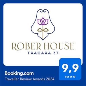 卡普里Roberhouse Tragara 37的花朵酒店的标志