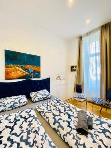 W Rooms - Brigittenau Area MM23客房内的一张或多张床位