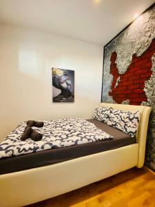 W Apartment - Brigittenau Area MM28客房内的一张或多张床位