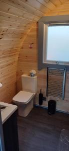 威廉堡Neptune's Rest的木墙浴室设有卫生间