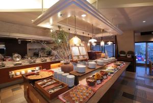 相模原市相模大野小田急世纪饭店的餐厅内供应的自助餐