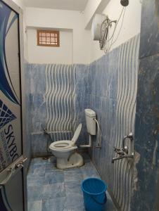 PatrātuHotel Shobha and Tent House的一间带卫生间和淋浴间的浴室