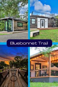 韦科Bluebonnet Trail的家庭和房屋照片的拼贴