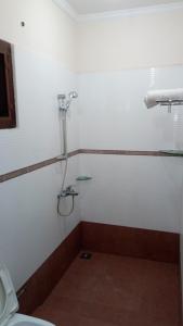 科钦Elim Homestay Fort Kochi的带淋浴和卫生间的浴室