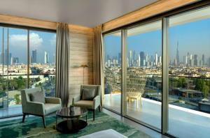 迪拜Hyatt Centric Jumeirah Dubai - Executive Room - UAE的市景酒店客房