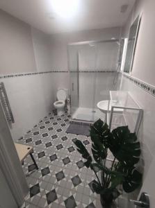 Blacklion prime location apartment的一间浴室