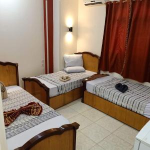 Dahab hotel客房内的一张或多张床位