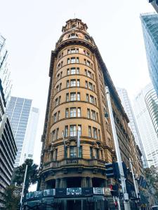 悉尼悉尼丽笙世嘉酒店的城市中心高楼