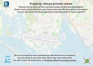 法鲁BLife Marya private rooms的提议改善码头的地图