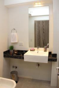 布宜诺斯艾利斯In House BA - College的浴室设有白色水槽和镜子