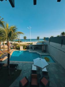 Luna Hotel Boutique - Beira Mar内部或周边的泳池