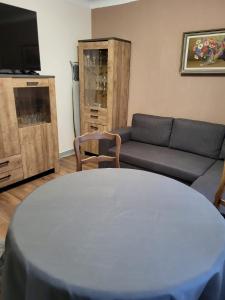 普瓦捷KeLi的客厅配有沙发和桌子