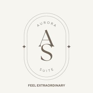 日内瓦Aurora Suite à Champel avec terrasse的白底圆圈中的字母标志