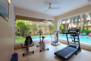 Tranquil 2BHK Apartment with Pool in Calangute, Goa平面图