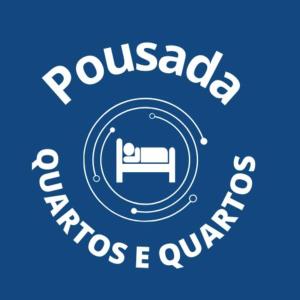 乌贝兰迪亚Pousada automática sem recepção 1的圆圈里的一个床位读出海外旅游的标志