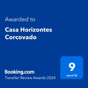 德雷克Casa Horizontes Corcovado的给csa horizonsoc的文本的手机的截图