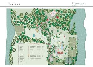 本托塔Lunuganga Estate的公园场地计划