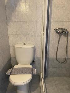 迈洛波塔斯伊尔皮斯酒店的一间带卫生间和淋浴的浴室