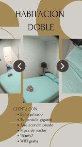 莫科阿Nuestra Tierra Hotel Boutique的一张房间的照片,房间里有一张床