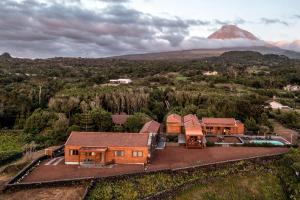 马达莱纳Alma do Pico - Nature Residence的山房的空中景观