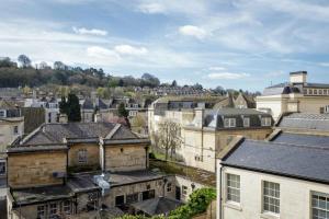 巴斯Harington's Apartments - Beau Street的城市空中景观和建筑