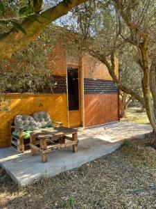 Eco Glamping with Pool between Nafplio and Argos平面图