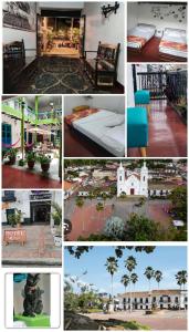 瓜杜阿斯Hostel La Casona 1859的酒店和度假村照片的拼合