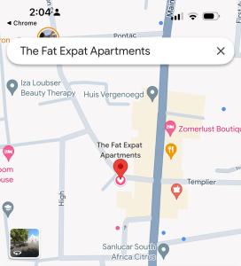 帕尔Peper Korrel的一张脂肪外显公寓地图