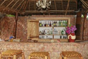 Zanzibar House Boutique Hotel酒廊或酒吧区