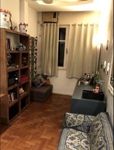 Apartamento aconchegante no Jardim Botânico平面图