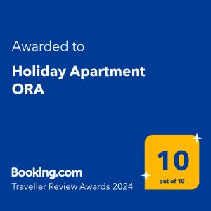 Holiday Apartment ORA平面图