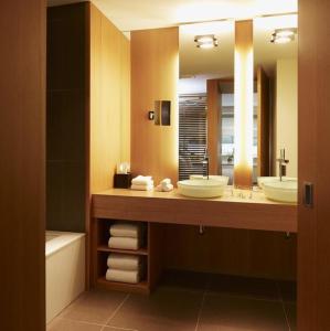 枫叶广场乐日耳曼集团酒店的一间浴室