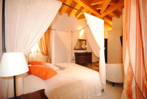 阿尔博盖拉威尼斯酒店客房内的一张或多张床位
