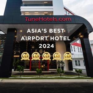 雪邦Tune Hotel KLIA-KLIA2, Airport Transit Hotel的是阿西亚斯最佳机场酒店的标志