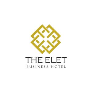 卡拉奇Elite Business Boutique Hotel的左侧商务酒店的标志