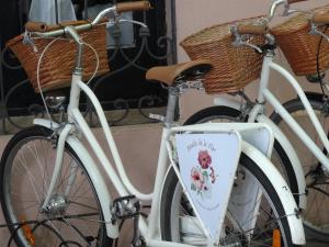 在Posada de la Flor内部或周边骑自行车