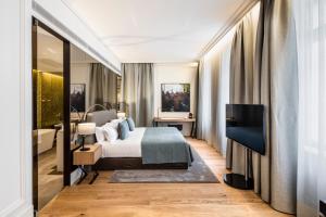 BoHo Prague Hotel - Small Luxury Hotels客房内的一张或多张床位