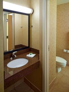 沙伦维尔北辛辛那提/沙伦维尔丽芙茵酒店的一间带水槽和卫生间的浴室